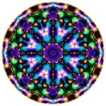 Mandala Of Light By Joe Moreno